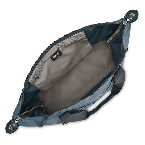Sacs Fourre Tout Kipling Art Medium Iconic Bleu Marine Grise | FR 1448YX